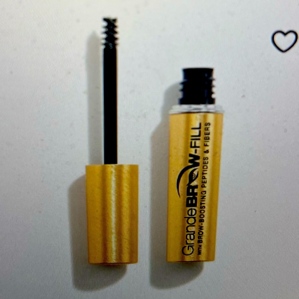 Grande brow fill, volumizing, brow,‎ gel, clear, new inbox, .15 ounces